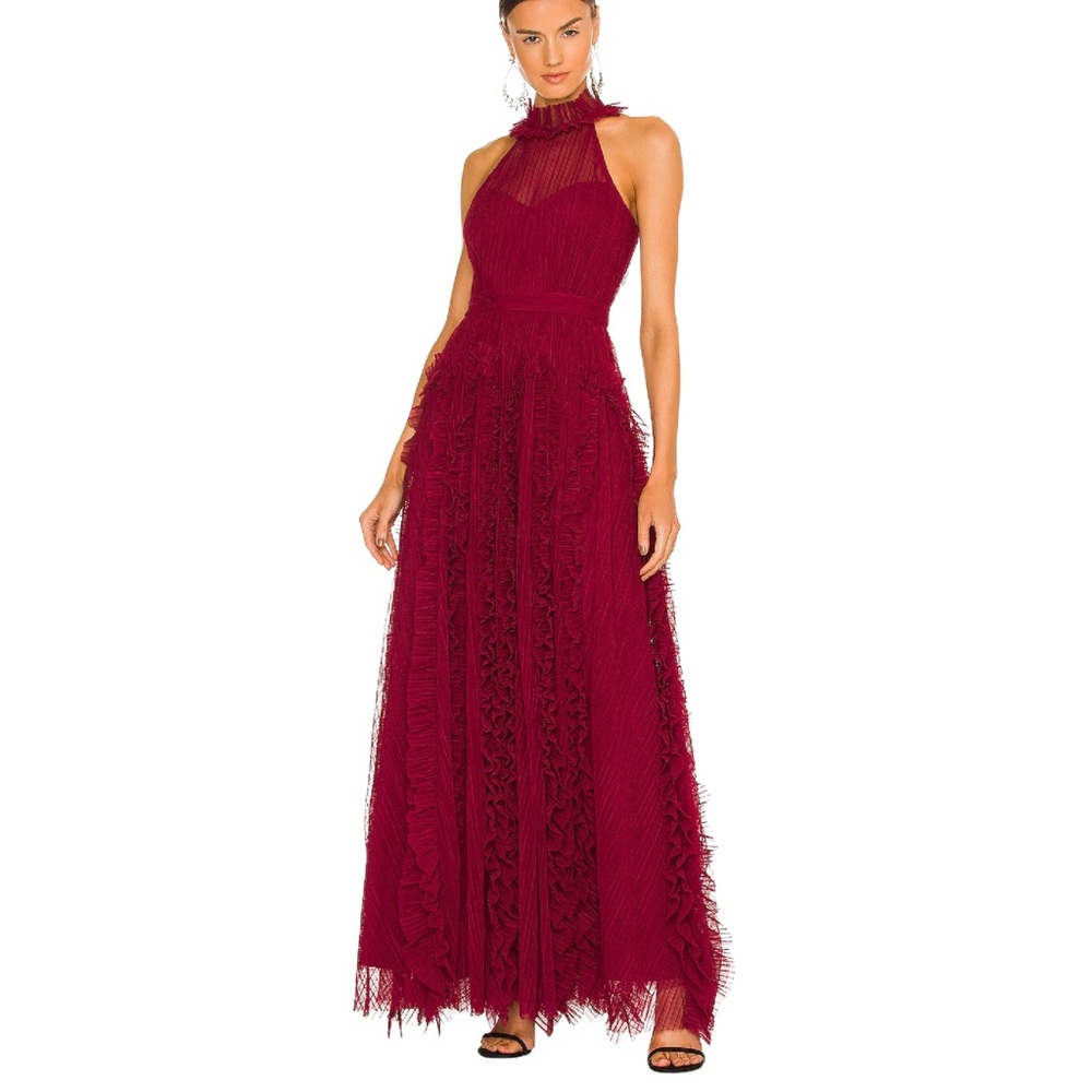 BCBGMAXAZRIA Tulle Evening Gown 4